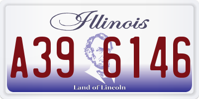IL license plate A396146