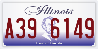 IL license plate A396149