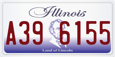 IL license plate A396155