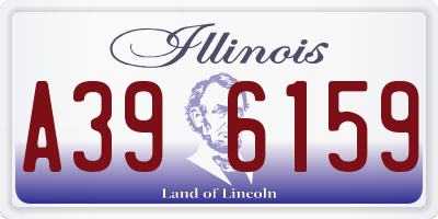 IL license plate A396159