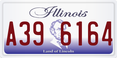 IL license plate A396164