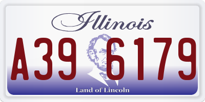 IL license plate A396179