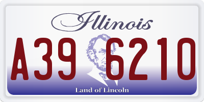 IL license plate A396210