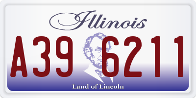 IL license plate A396211