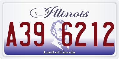 IL license plate A396212