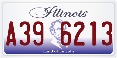IL license plate A396213