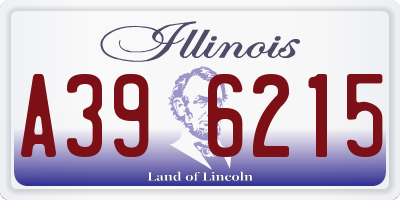 IL license plate A396215