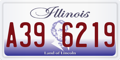 IL license plate A396219