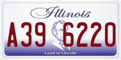 IL license plate A396220