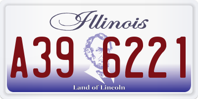 IL license plate A396221