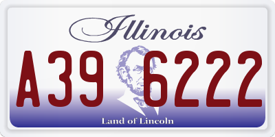 IL license plate A396222