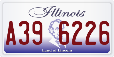 IL license plate A396226