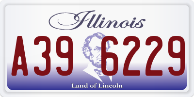 IL license plate A396229