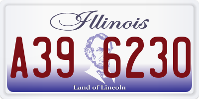 IL license plate A396230