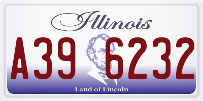 IL license plate A396232