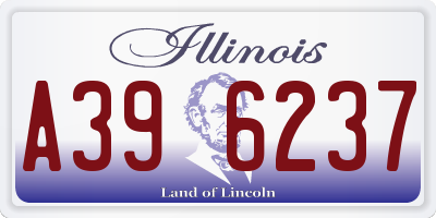 IL license plate A396237