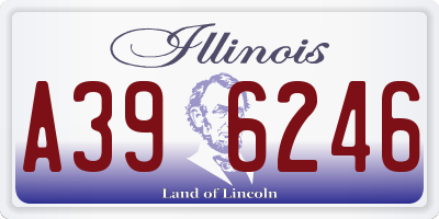 IL license plate A396246