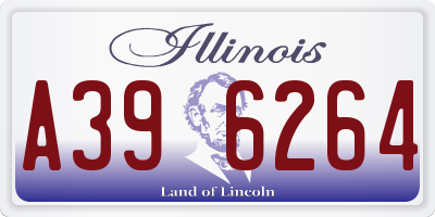 IL license plate A396264