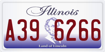IL license plate A396266