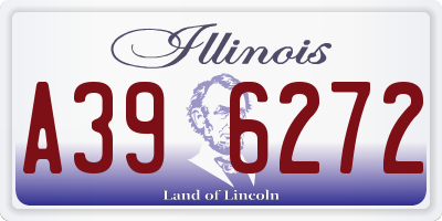 IL license plate A396272