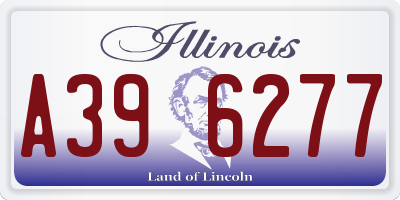IL license plate A396277