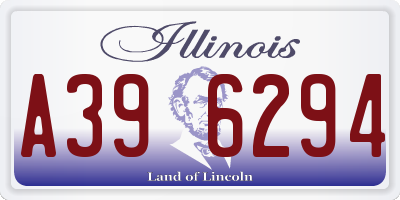 IL license plate A396294