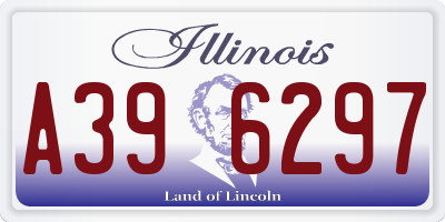IL license plate A396297