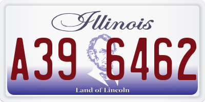IL license plate A396462
