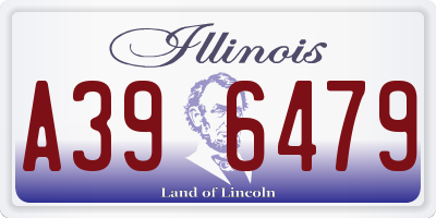 IL license plate A396479