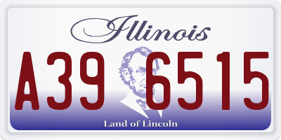 IL license plate A396515