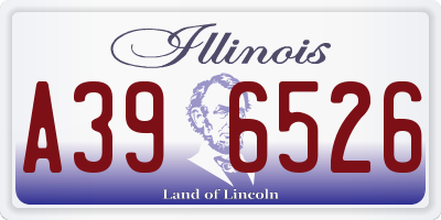 IL license plate A396526
