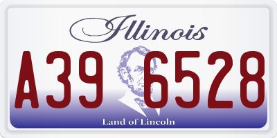 IL license plate A396528