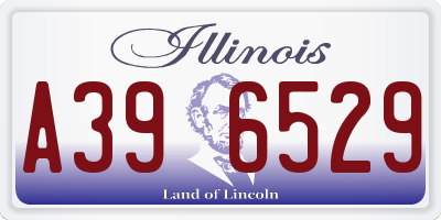 IL license plate A396529