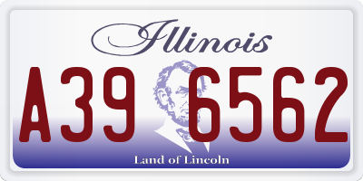 IL license plate A396562