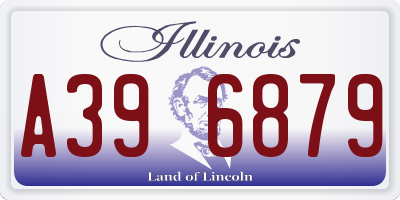 IL license plate A396879