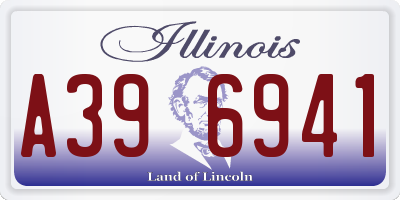 IL license plate A396941