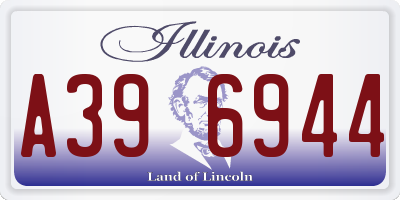 IL license plate A396944