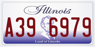 IL license plate A396979