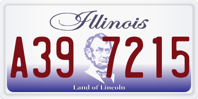 IL license plate A397215