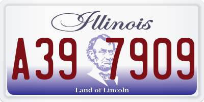 IL license plate A397909