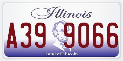 IL license plate A399066