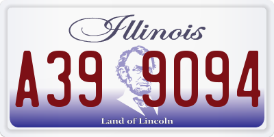 IL license plate A399094
