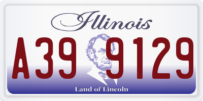 IL license plate A399129