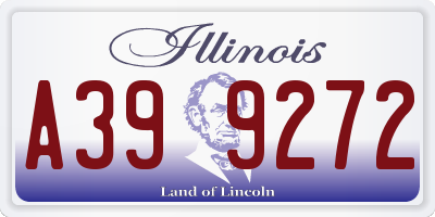 IL license plate A399272