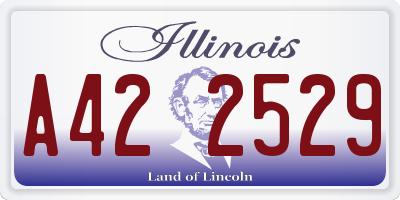 IL license plate A422529