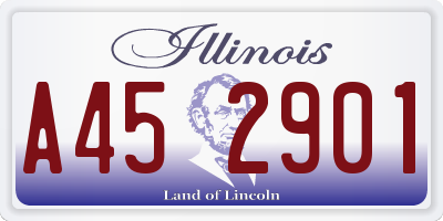 IL license plate A452901