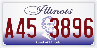 IL license plate A453896