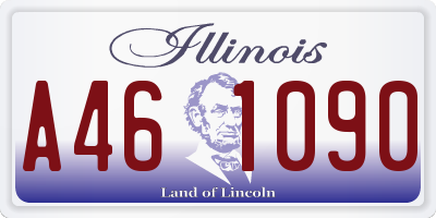 IL license plate A461090