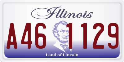 IL license plate A461129