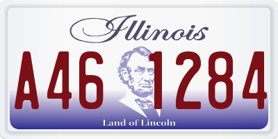 IL license plate A461284